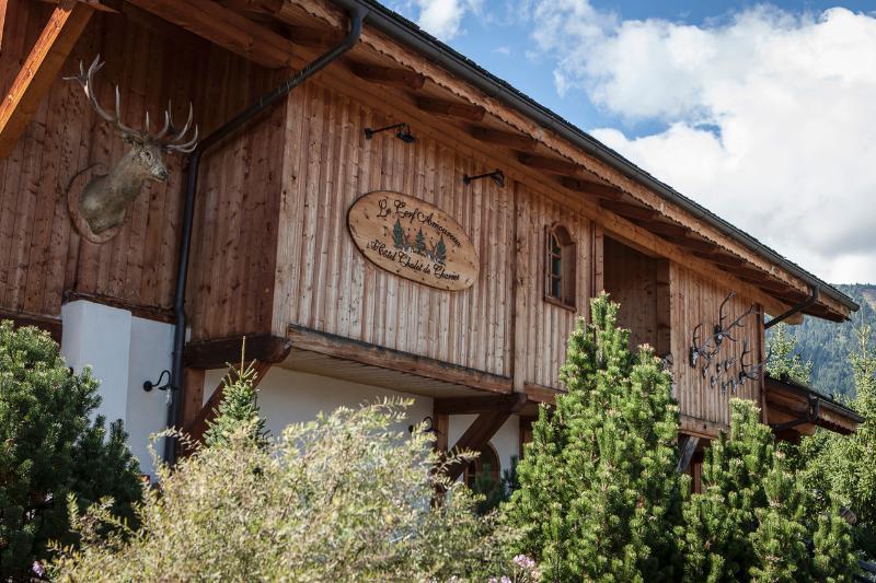 Le Cerf Amoureux Chalet Prive & Spa サランシュ エクステリア 写真