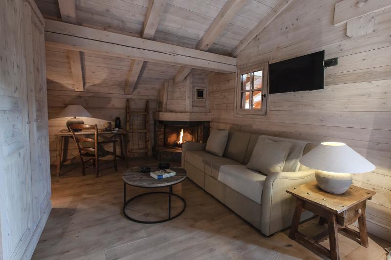 Le Cerf Amoureux Chalet Prive & Spa サランシュ エクステリア 写真