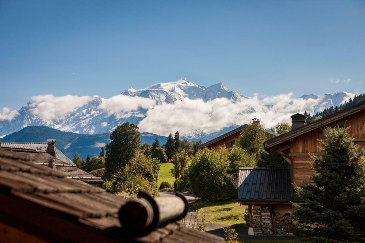 Le Cerf Amoureux Chalet Prive & Spa サランシュ エクステリア 写真