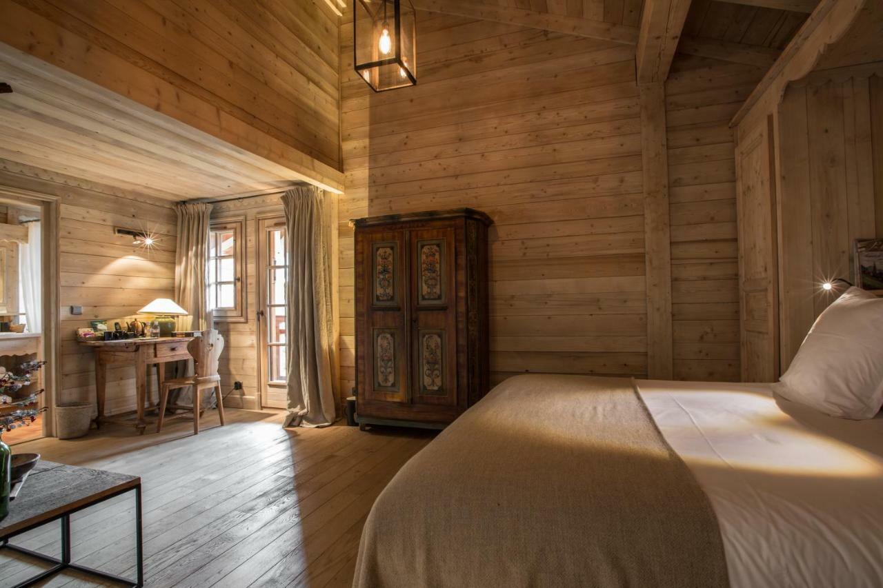 Le Cerf Amoureux Chalet Prive & Spa サランシュ エクステリア 写真