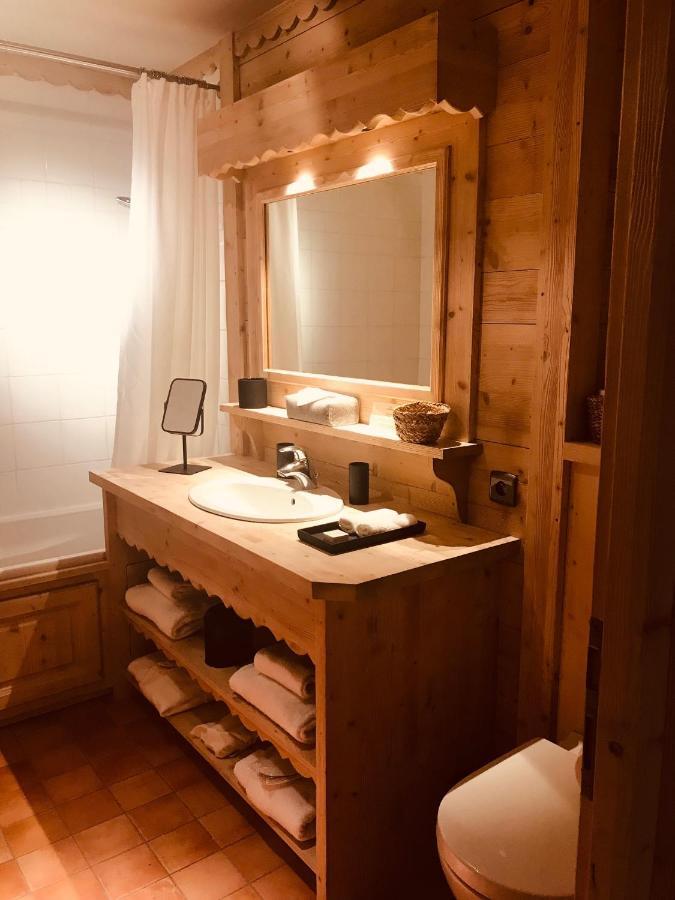 Le Cerf Amoureux Chalet Prive & Spa サランシュ エクステリア 写真